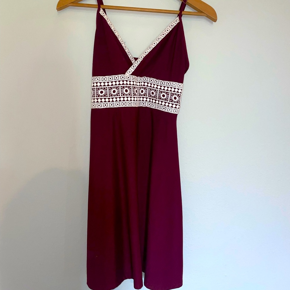 Burgundy Dress!